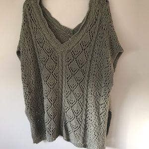 Sea foam green Sonoma oversized tunic